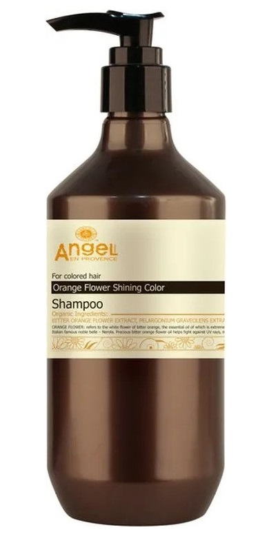 Angel Provence,Шампунь для окрашенных волос с цветком апельсина , Фото интернет-магазин Премиум-Косметика.РФ